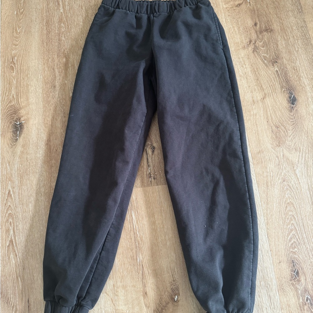 Brandy Melville Black Sweatpants. One size. Very good condition
